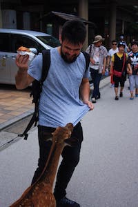 Me in Miyajima, Japan